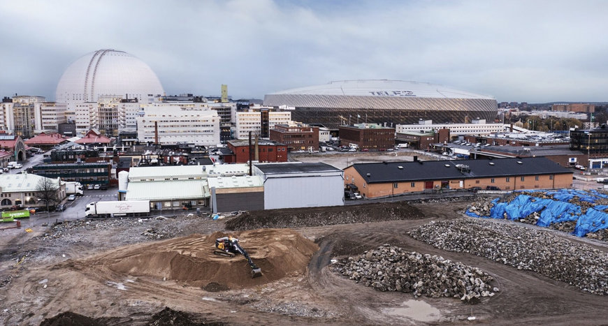 Results: Significant reduction in CO₂ emissions at Sweden’s landmark fossil-free worksite